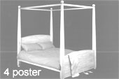 four poster bed by derek pearce